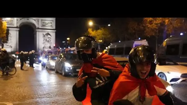 Mondial 2022 : de Casablanca à Paris, la joie des supporters marocains et français