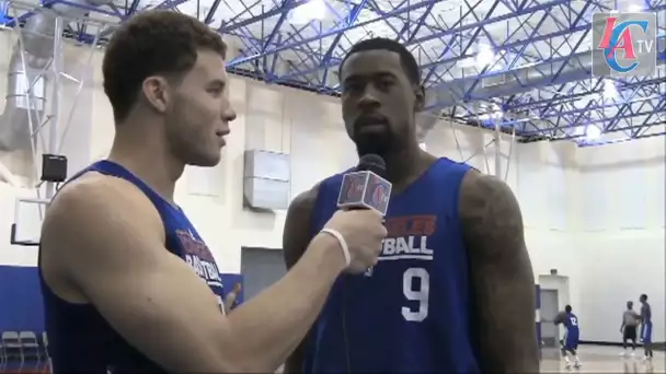 Blake Griffin & DeAndre Jordan Are The Funniest Reporters 😂