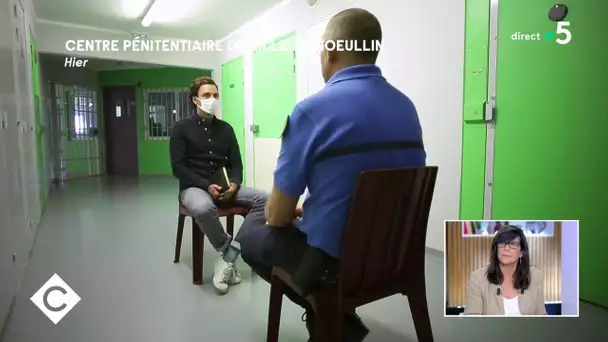 Immersion dans une prison dans la prison pour des détenus djihadistes - C à Vous - 08/09/2020