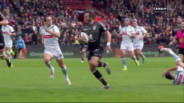 Top 14 - 24ème Journée - Toulouse / Pau : L'essai de Médard face à Pau