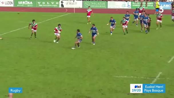 Saint Jean de Luz remporte le derby face à Anglet en Nationale 2 de rugby.