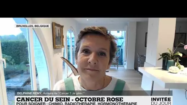 Delphine Remy : "Le cancer du sein, ça n'est pas un petit cancer"