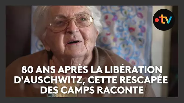 80 ans après la libération d'Auschwitz, une rescapée des camps raconte