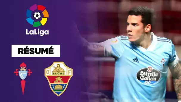 Résumé : Un doublé de Santi Mina et le Celta Vigo domine Elche !