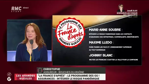 "La France d'après - le programme des GG": la proposition de Marie-Anne Soubré
