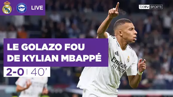 LIVE - Le GOLAZO fou de Kylian MBAPPÉ pour le 2-0 du Real Madrid !