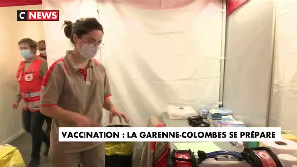 Coronavirus : à Garennes-Colombes, le vaccinodrome est prêt