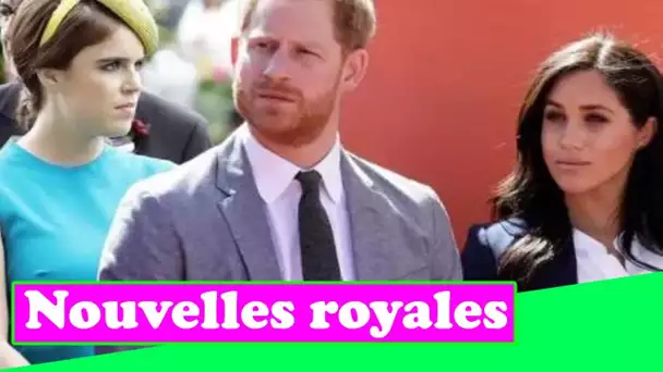 La princesse Eugénie exhortée à «rester à l'écart» de la faille royale de Meghan Markle et du prince