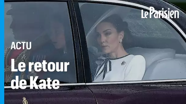 Kate Middleton de retour : la princesse réapparaît en public, après six mois d'absence