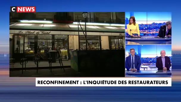 Reconfinement : l'inquiétude des restaurateurs