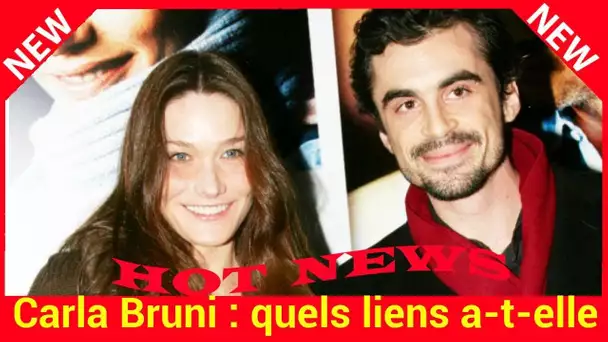 Carla Bruni : quels liens a-t-elle gardés avec Raphaël Enthoven, le père de son fils de 17 ans?