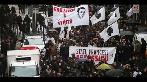 Corse : le jeune manifestant condamné à 18 mois de prison dont 12 avec sursis