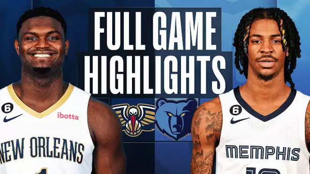 PELICANS at GRIZZLIES | NBA FULL GAME HIGHLIGHTS | November 25, 2022