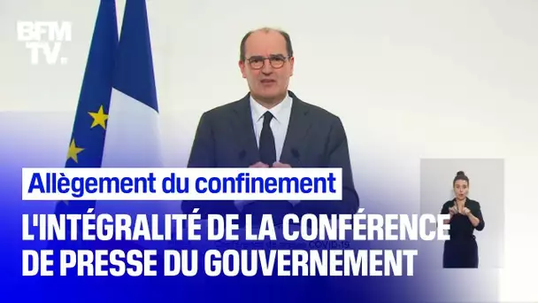 Allègement du confinement: l'intégralité de la conférence de presse du gouvernement