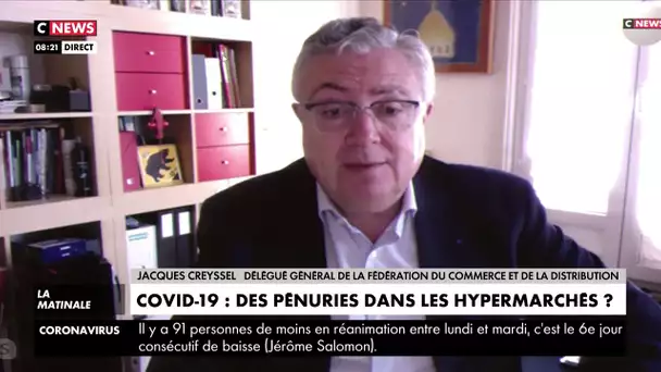 «Il n’y a pas de pénurie alimentaire», assure Jacques Creyssel