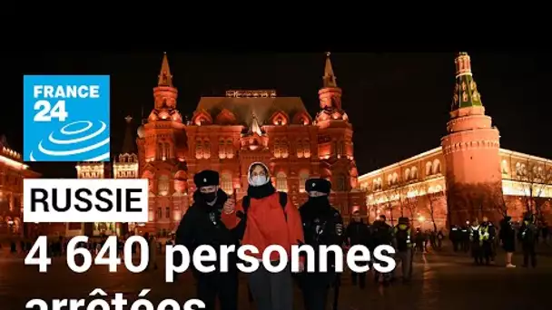 Plusieurs milliers de manifestants contre la guerre en Ukraine arrêtés en Russie • FRANCE 24