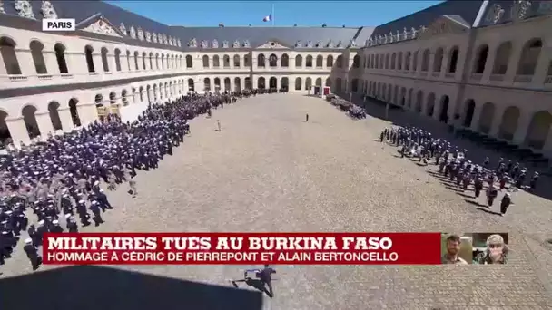 Hommage national aux deux commandos : "La France n'abandonne jamais ses enfants"