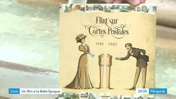 Un flirt par cartes postales à la Belle Epoque