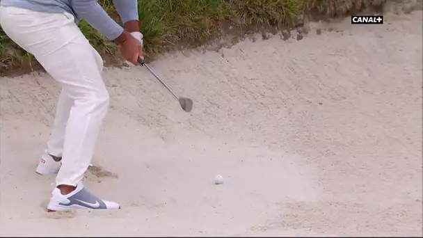 Leçon de sortie de bunker par Koepka