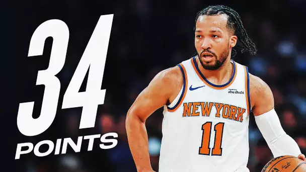 Jalen Brunson Pours in 33 PTS vs Atlanta | January 20, 2025