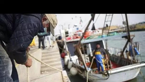 Le secteur de la pêche est durement touché par le coronavirus