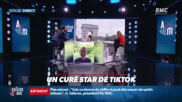 Le père Vincent, curé de Nogent, est une star de TikTok