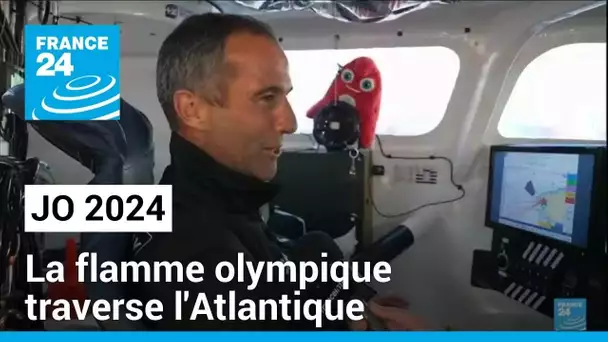 La flamme olympique traverse l'Atlantique vers la Guadeloupe • FRANCE 24