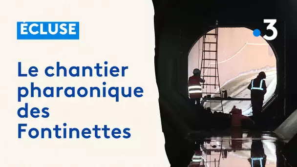 Un chantier pharaonique pour l'écluse des Fontinettes, à Arques