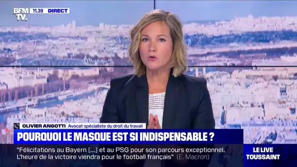 Que fait-on si l'employé ne veut pas mettre son masque? BFMTV répond à vos questions