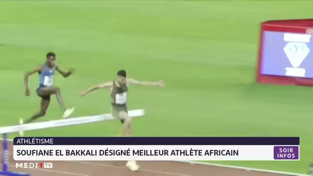 Athlétisme: Soufiane El Bakkali, meilleur athlète masculin de l’année 2022 en Afrique