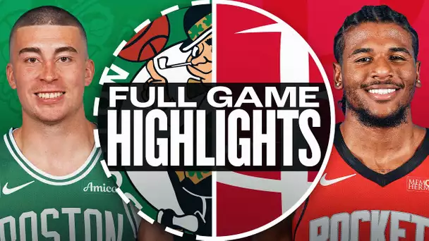 CELTICS at ROCKETS | FULL GAME HIGHLIGHTS | January 3, 2025