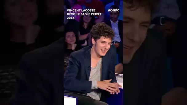 Vincent Lacoste dévoile sa vie privée 🙊 #onpc #shorts