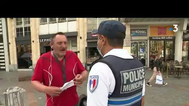 Lille. Réactions suite au port du masque devenu obligatoire dans certains quartiers.