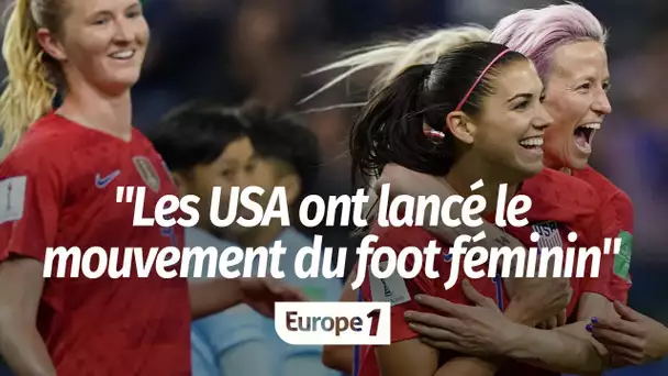 Brandi Chastain : "Dans l'histoire du foot féminin, on a commencé au bon moment et on a même lanc…