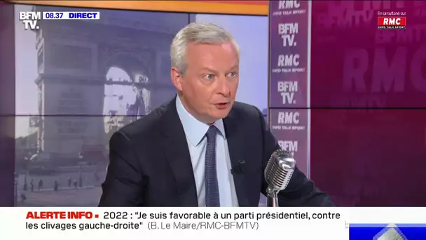 Bruno Le Maire répond aux questions de Jean-Jacques Bourdin