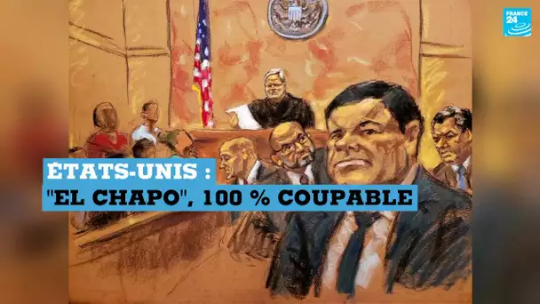 Le célèbre narcotrafiquant mexicain "El Chapo" jugé coupable à New York