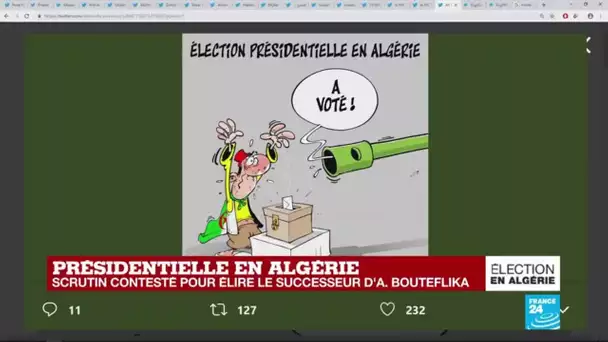 Présidentielle en Algérie : saccages des urnes, l'élection rejetée