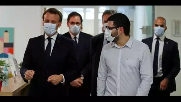 Coronavirus : Emmanuel Macron face à la "débrouille" de soignants de la Seine-Saint-Denis