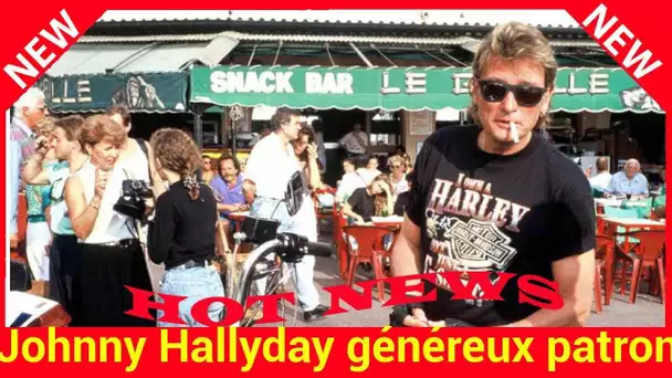 Johnny Hallyday généreux patron : ces belles attentions pour sa cuisinière