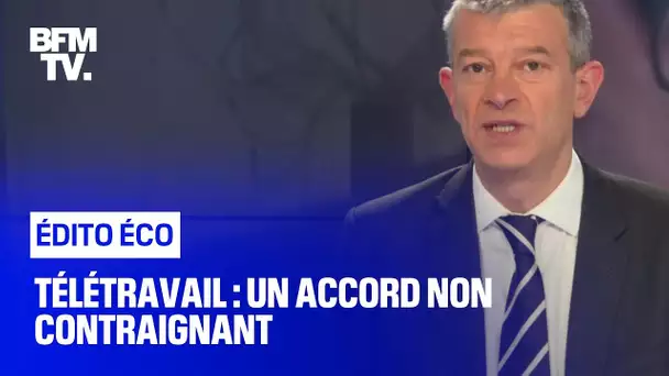 Télétravail : un accord non contraignant