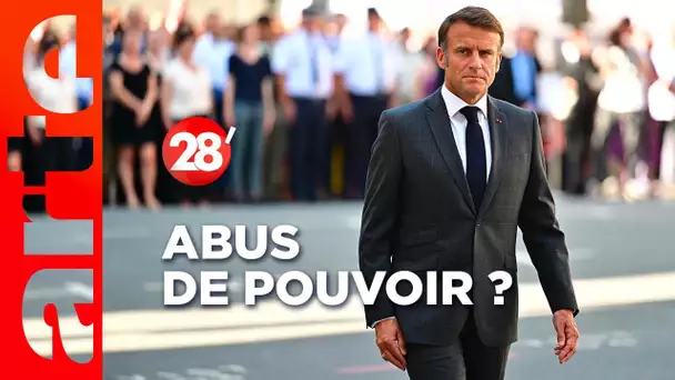 Crise politique : le président Macron abuse-t-il de ses pouvoirs ?| 28 minutes | ARTE