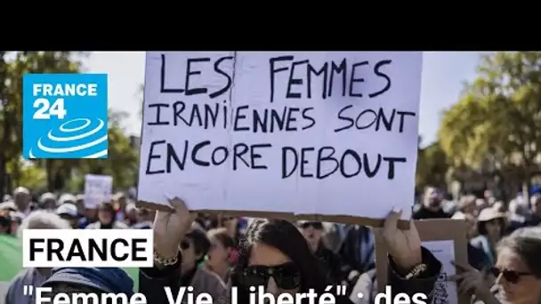 "Femme, Vie, Liberté" : des centaines de manifestants à Paris, 34 détenues en grève de la faim...