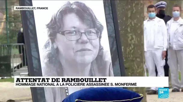 REPLAY - Cérémonie d'hommage national en mémoire de Stéphanie Monfermé, la policière assassinée