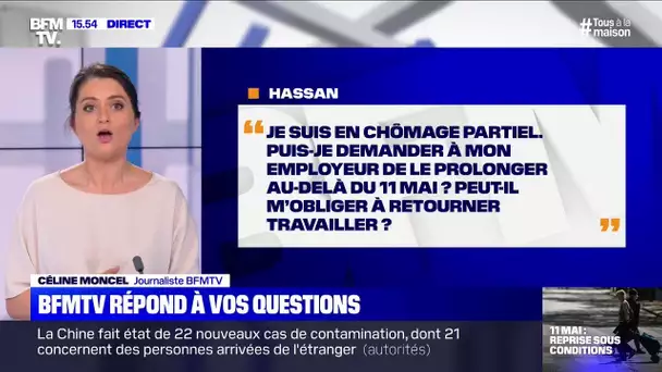 En chômage partiel, mon employeur peut-il m'obliger à retourner travailler? BFMTV vous répond