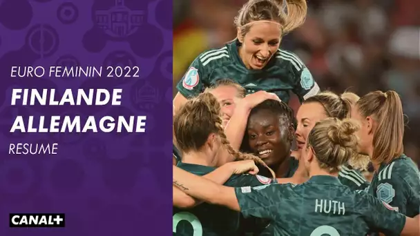 Finlande / Allemagne : le résumé - Euro féminin 2022