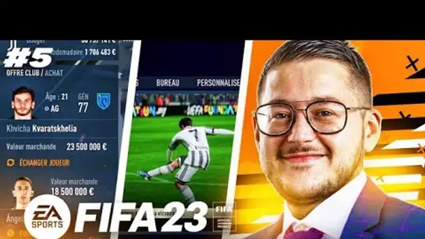 CARRIÈRE MANAGER FIFA 23 #5 : VICTIME D'UN AGENT VÉREUX !