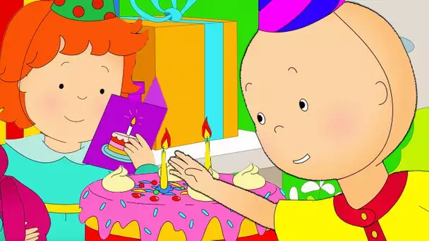 Caillou et L'anniversaire de Mousseline | Caillou en Français