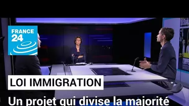 Loi immigration : un projet qui divise la majorité présidentielle • FRANCE 24