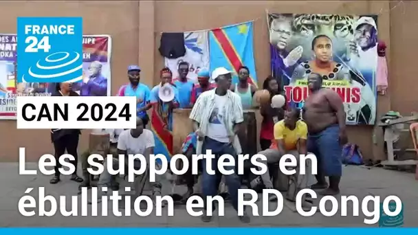 RD Congo : à l'approche de la demi-finale contre la Côte d'Ivoire, les supporters en ébullition