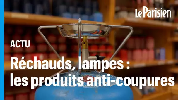 "C'est déconcertant": des Parisiens dans les magasins de camping après la coupure d'électricité